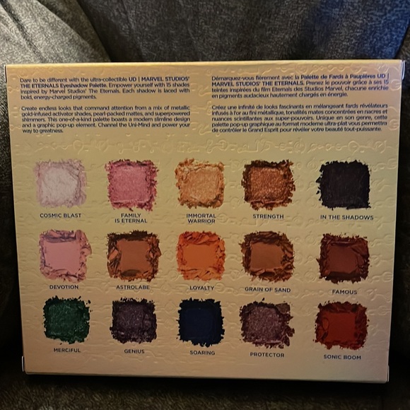 NWT Urban Decay x Marvel “ETERNALS” Eyeshadow Palette - Picture 2 of 9